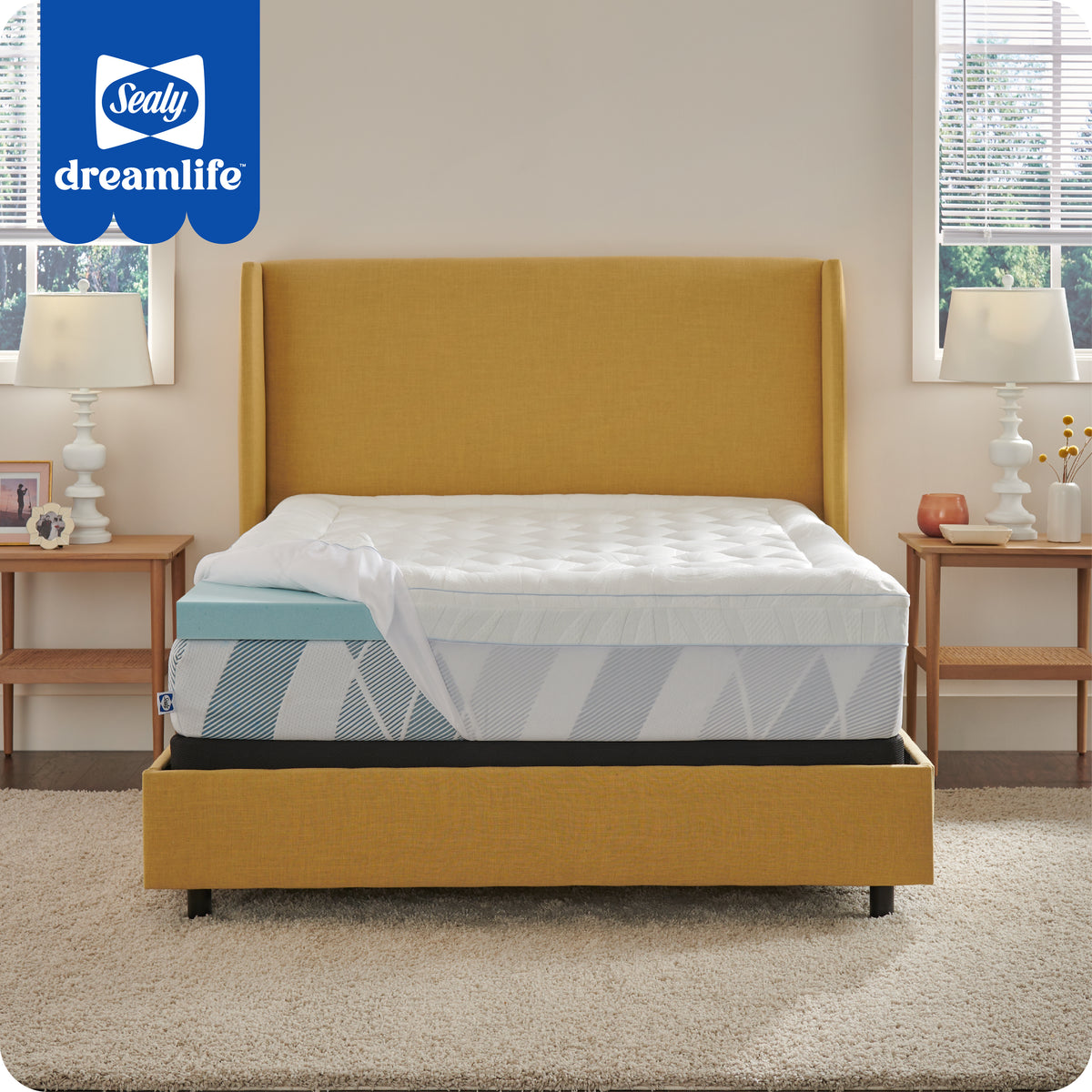 Sealy Dreamlife 4 Topper with 3