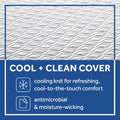 Sealy® Essentials 10-inch Memory Foam Medium Firm Hybrid mattress