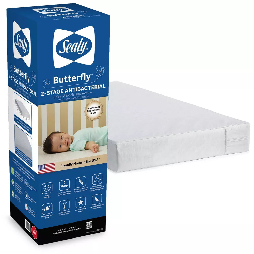 Sealy® FreshFlow™ Breathable Crib Mattress Pad