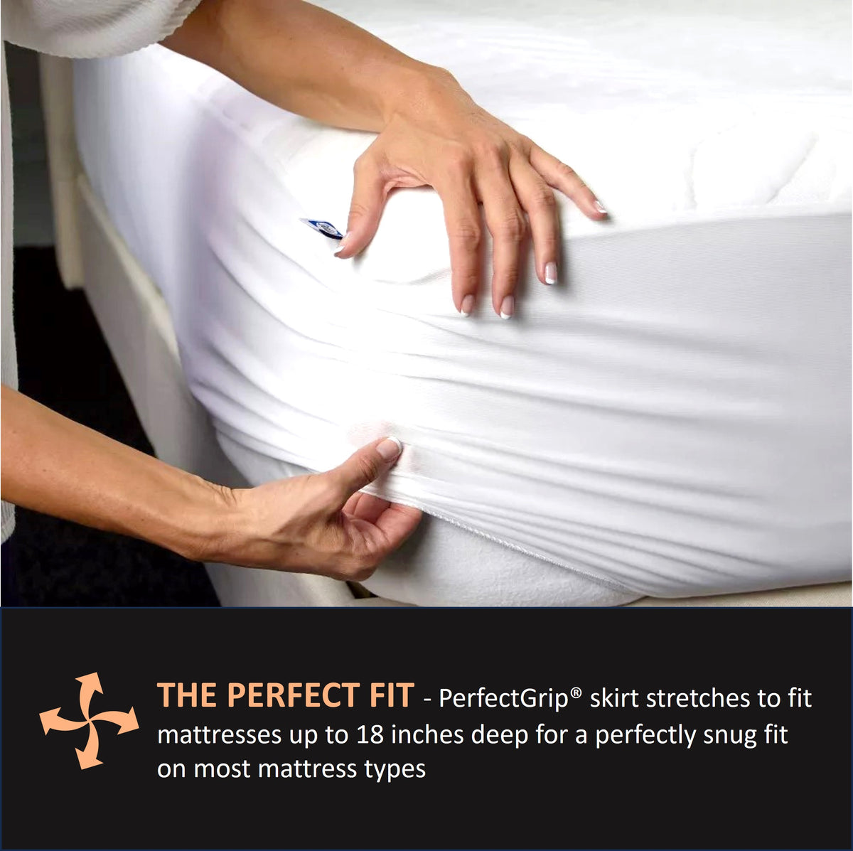 Sealy® Mattress Protector Sealy Flex Copper Mattress Protector