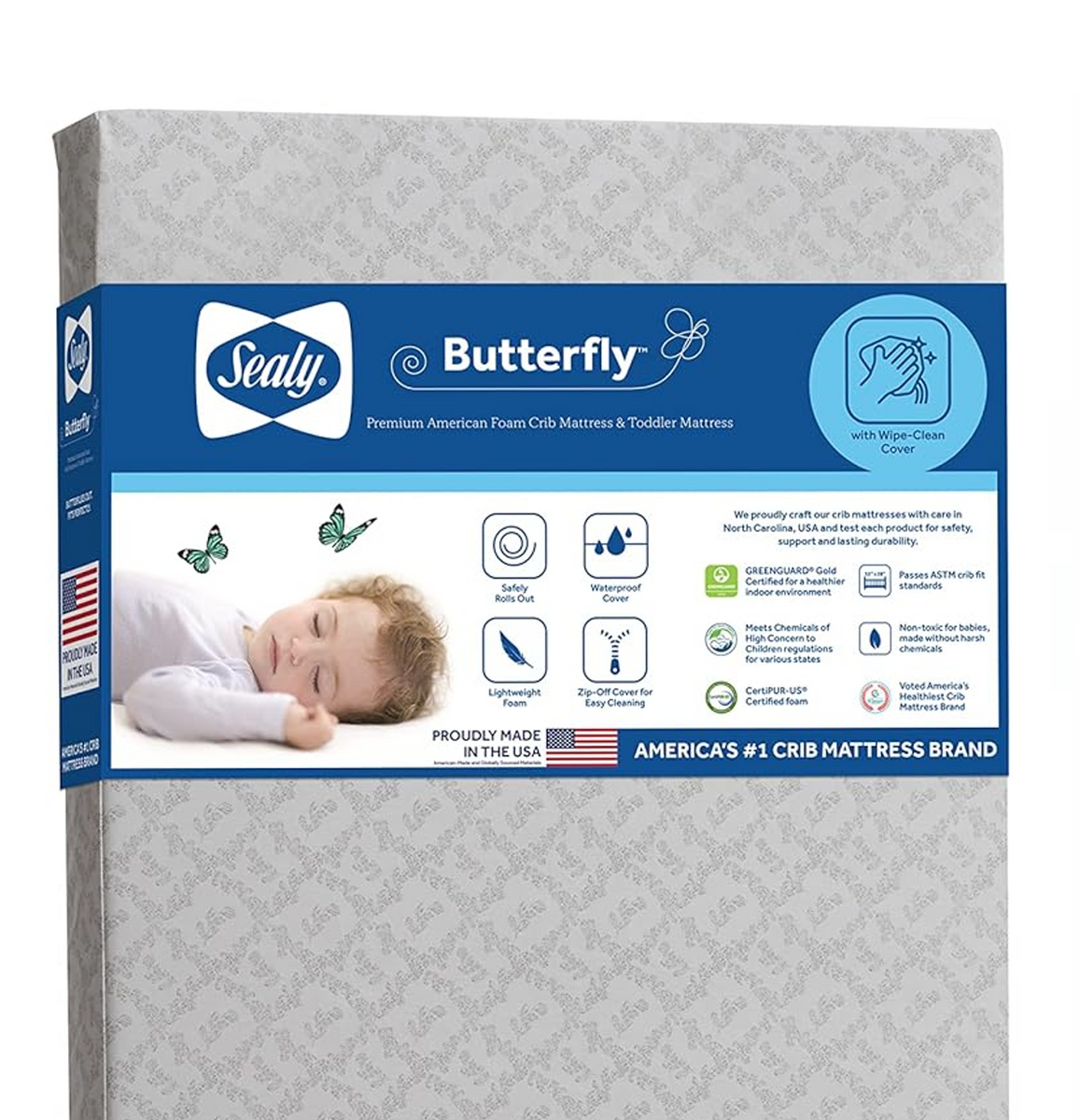 Sealy premium crib mattress on sale