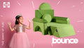 Bounce | Kids Play Couch - Lime Laughter