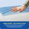 Sealy® Dreamlife™ Memory Foam Gel Pillow - Standard Size