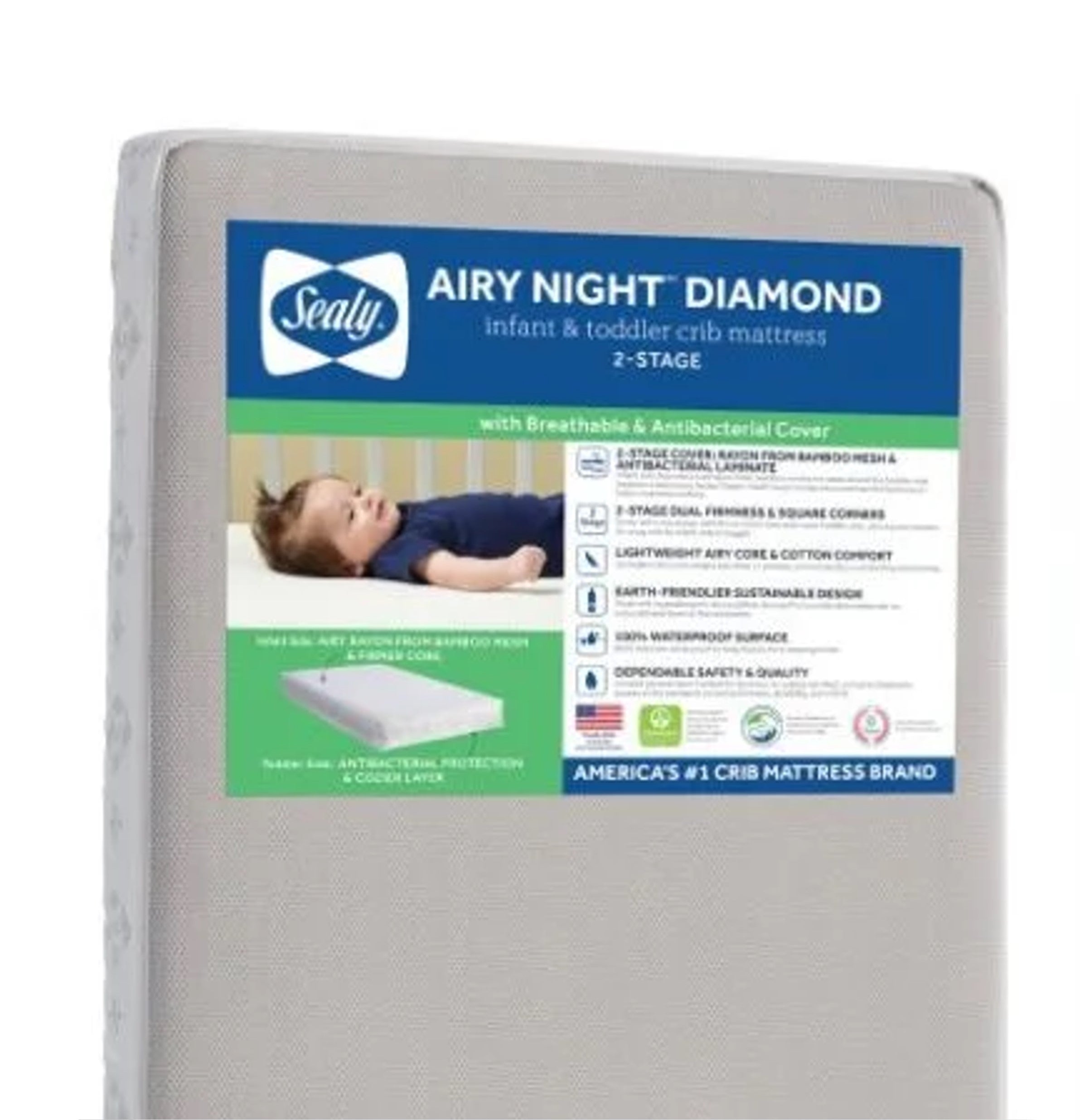 Sealy crib mattress protector discount