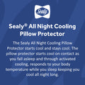 Sealy® Pillow - Sealy All Night Cooling Pillow Protector