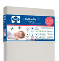 Sealy® Butterfly™ 2-Stage Breathable Knit Crib and Toddler Mattress